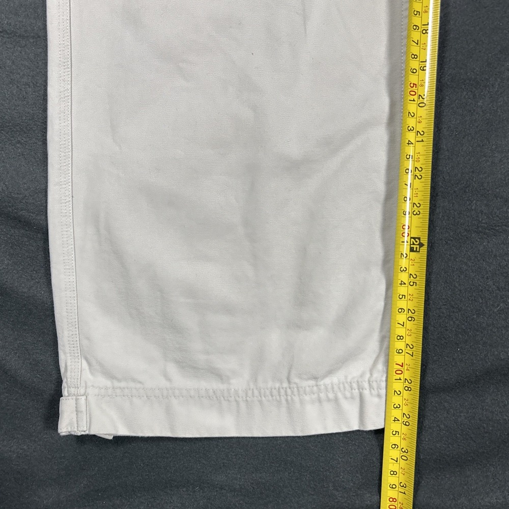 Vintage Gap‎ Standard Cargo Pants Mens 33x30 Khaki Cotton Loose Utility Baggy - Picture 10 of 11